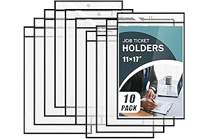 Professional Dry Erase 11x17 Ticket Holders for Smooth & Efficient Document Organization