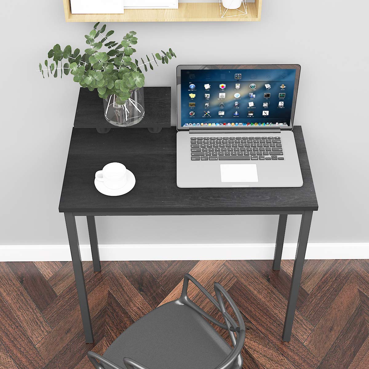 soges Escritorios 80 cm x 40 cm Mesa de Ordenador Compacto Resistente Home Escritorio Oficina Escritorio para reunión formación Escritorio estación de Trabajo