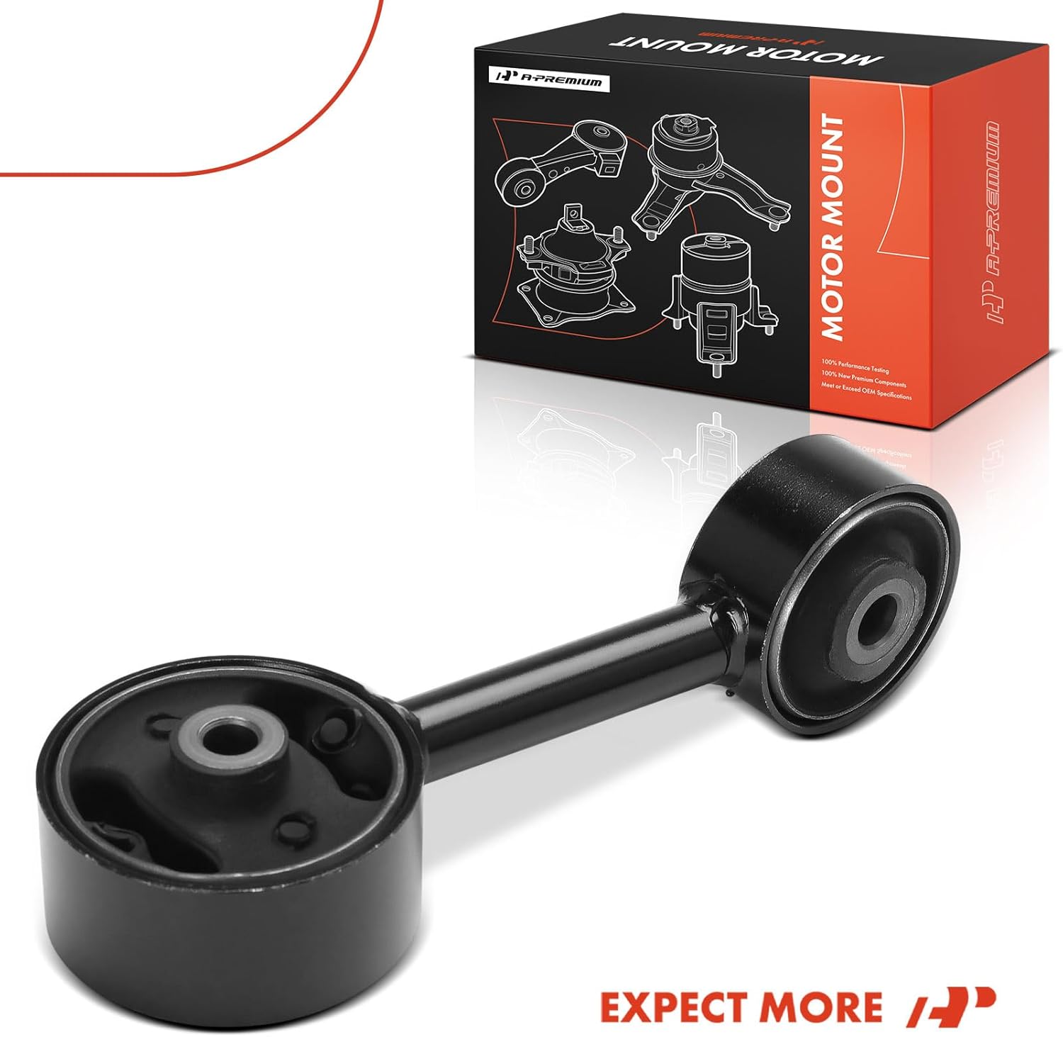 A-Premium Front Right Torque Strut Mount Compatible with Toyota Highlander 2004 2005 2006 2007, 2.4L, FWD, Passenger Side