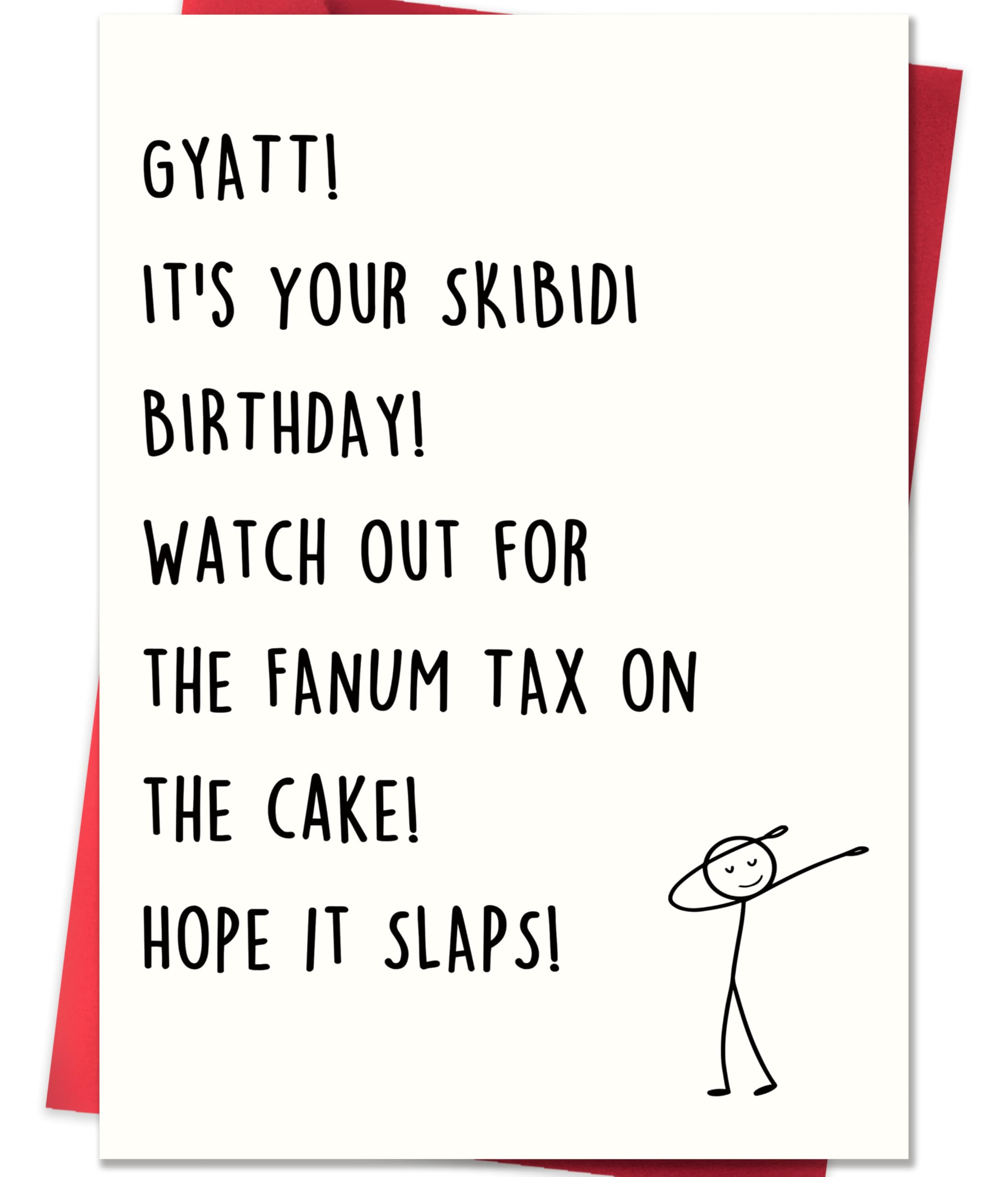 Smithtuy Funny Birthday Card for Boys Girls，13th 14th 15th 16th 17th 18th 21st Birthday Decorations & Gifts for Son Daughter Bestie Friend，10 to 35