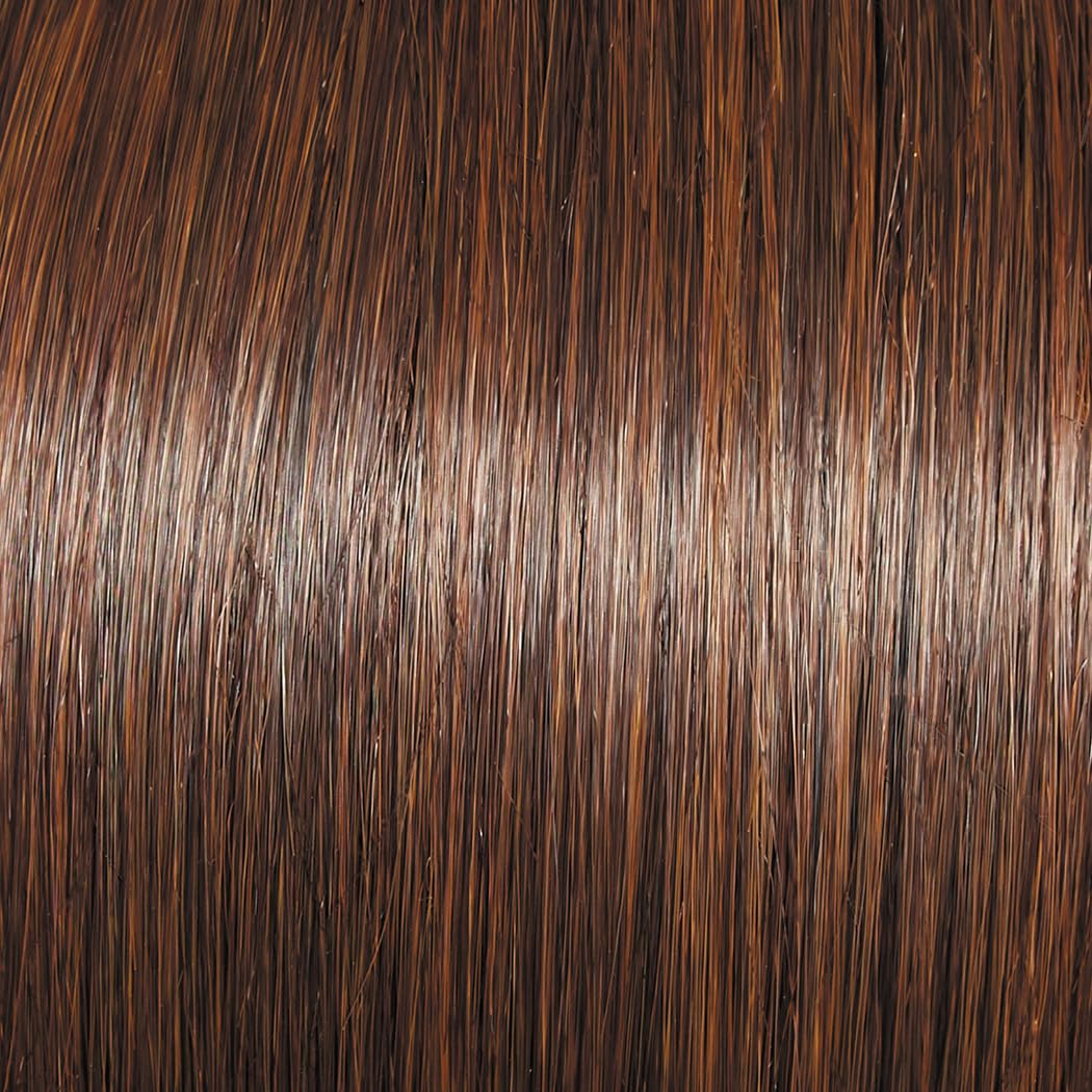GABOR OWN THE ROOM Long Layered Mid-Length Wig, Easy to Care For Designer Series by Hairuwear, Large Cap Size, GF6-30 Copper Mahogany