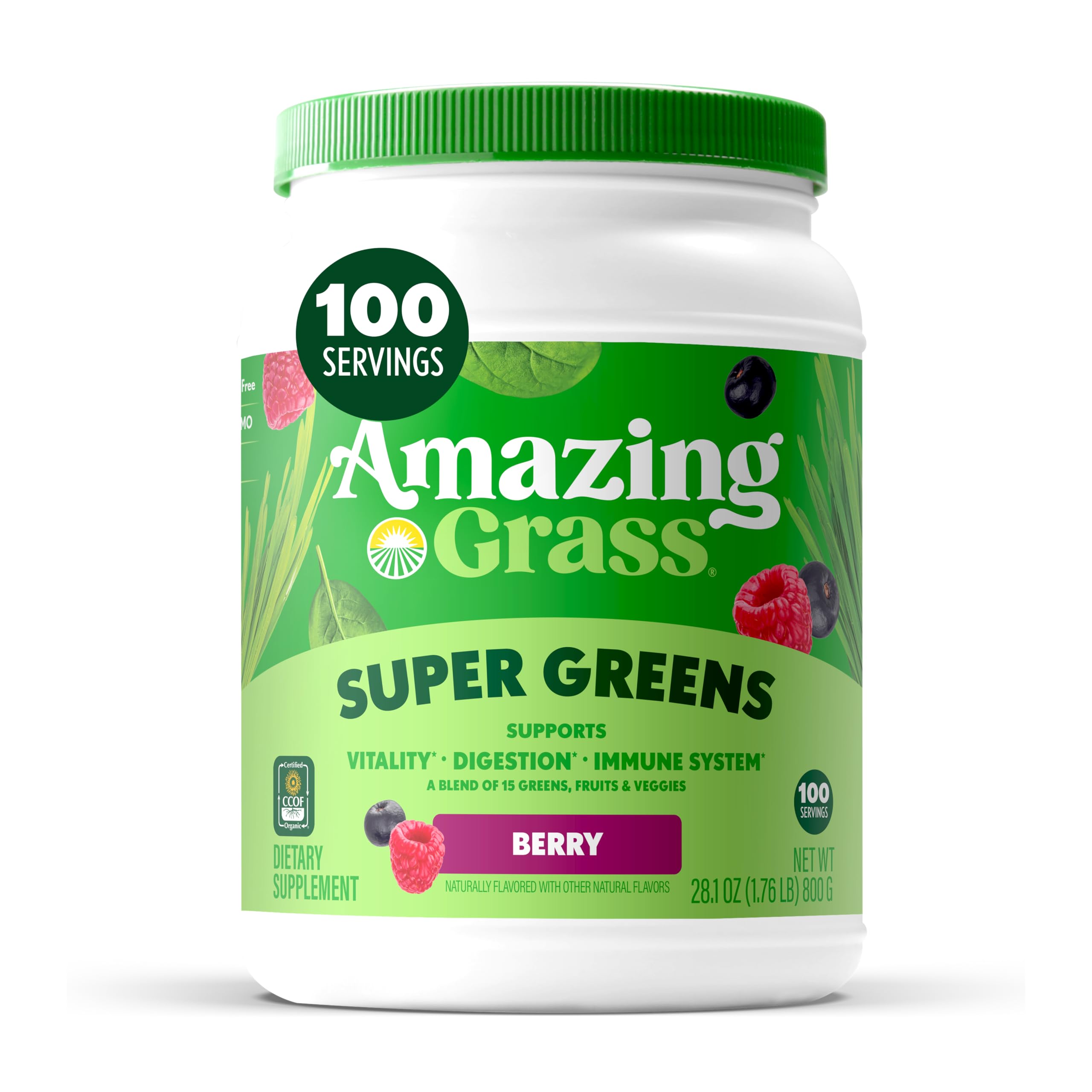 Green Superfood Alkalizing & Energizing Raw Plant-Based 106542