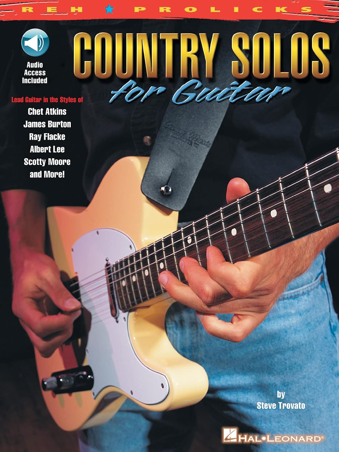 Country Solos for Guitar Book/Online Audio (Prolicks)