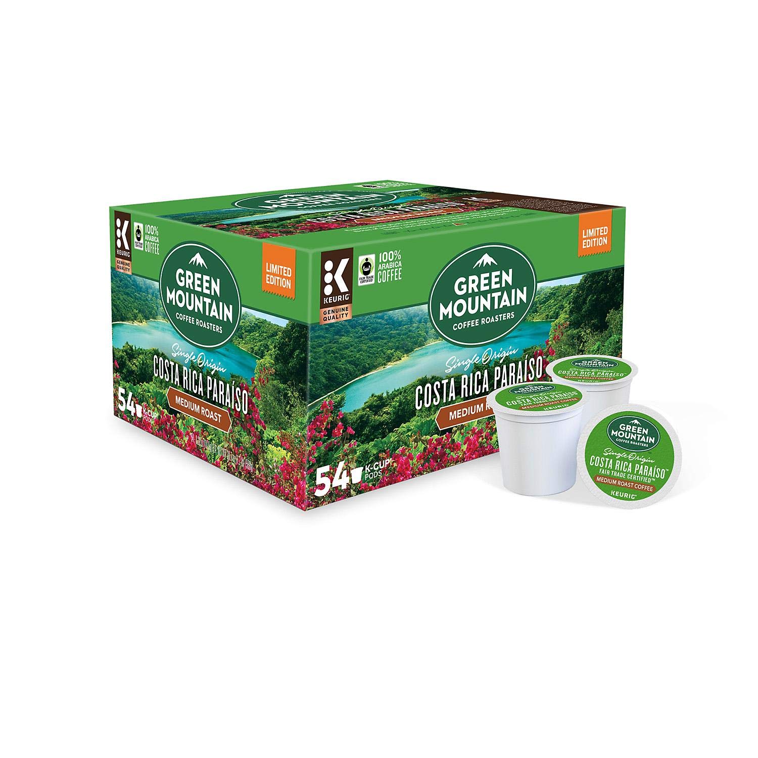 Green Mountain Coffee RoastersCosta Rica Paraiso K cup 54 K cup