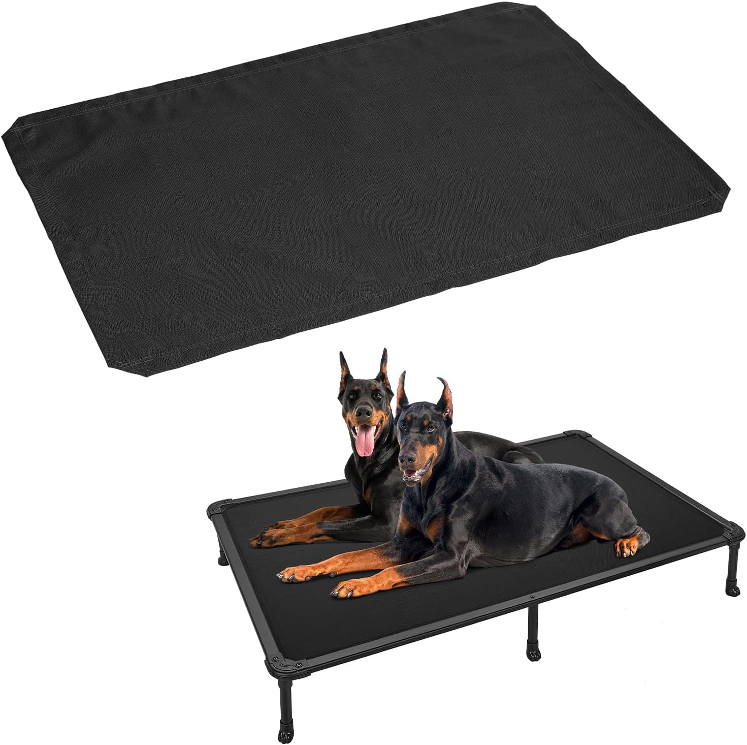 Veehoo Dog Bed Cover for CWC2002, CWC2003, CWC2203A, CWC2203B, Size XXL, Black