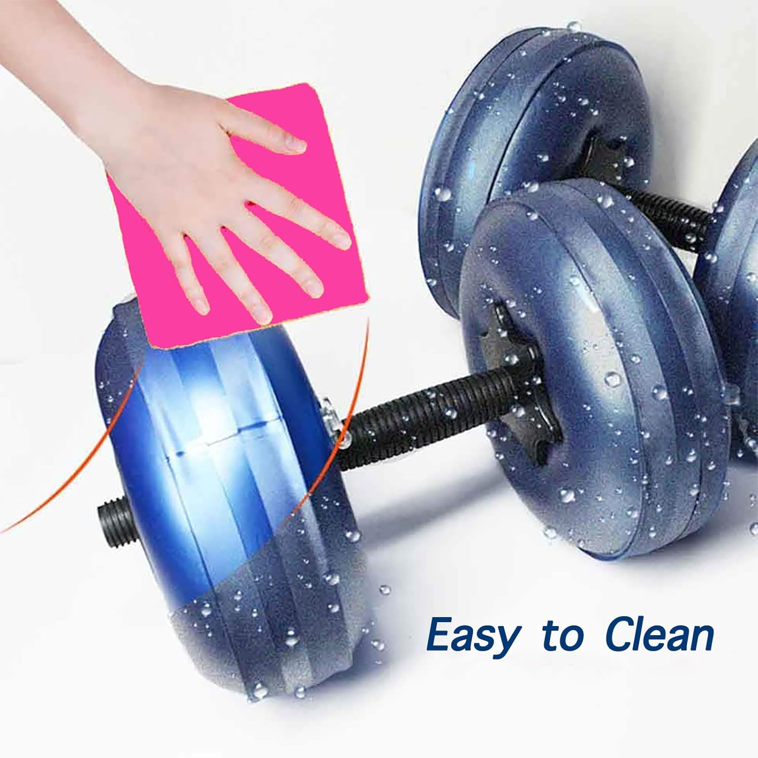 Deiris Portable Dumbbells Water Water Filled Dumbbells Set, Water