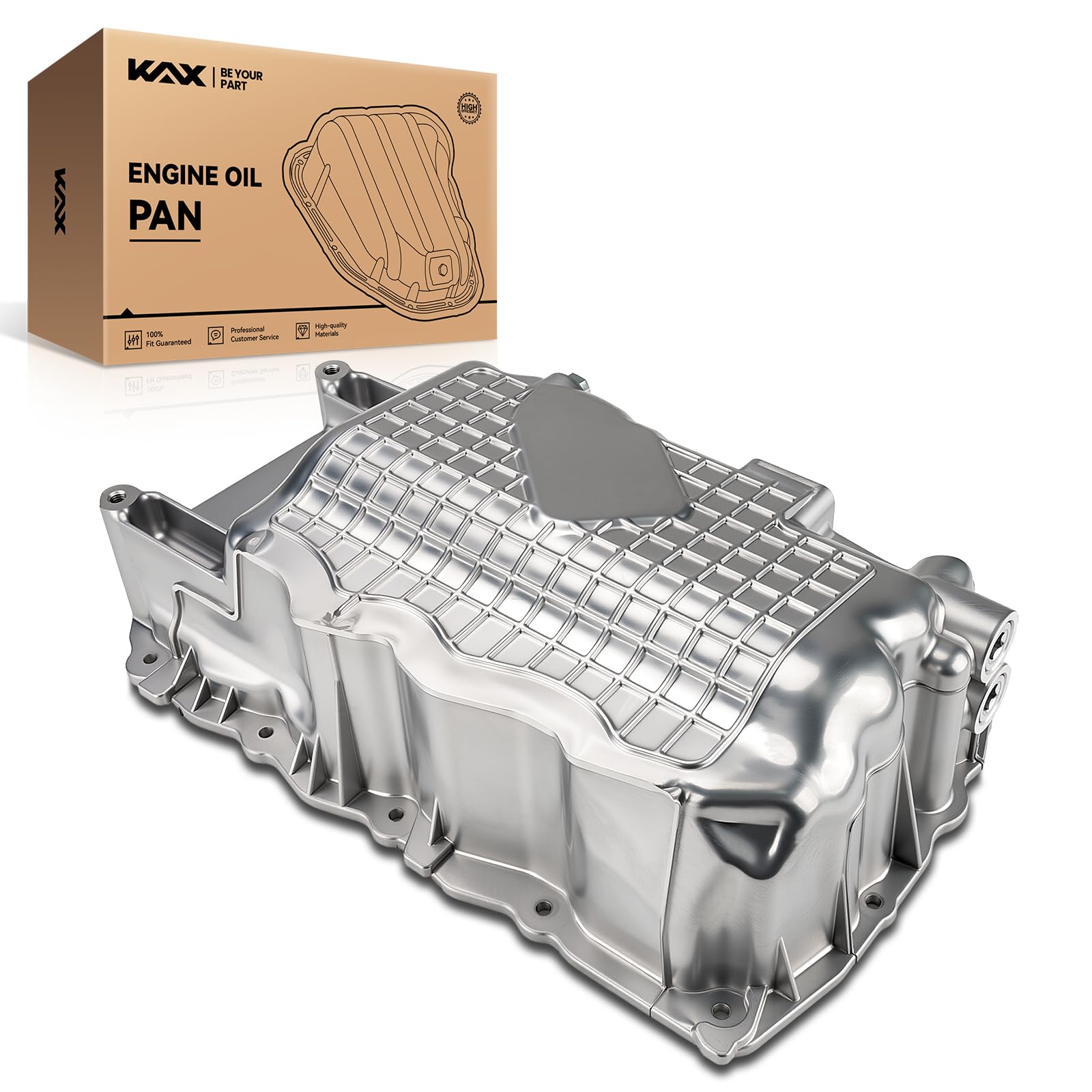KAX 264-241 Engine Oil Pan Fit for Chrysler PT Cruiser 2001-2010, Dodge Neon 2.4L 2003-2005, Gasket not included