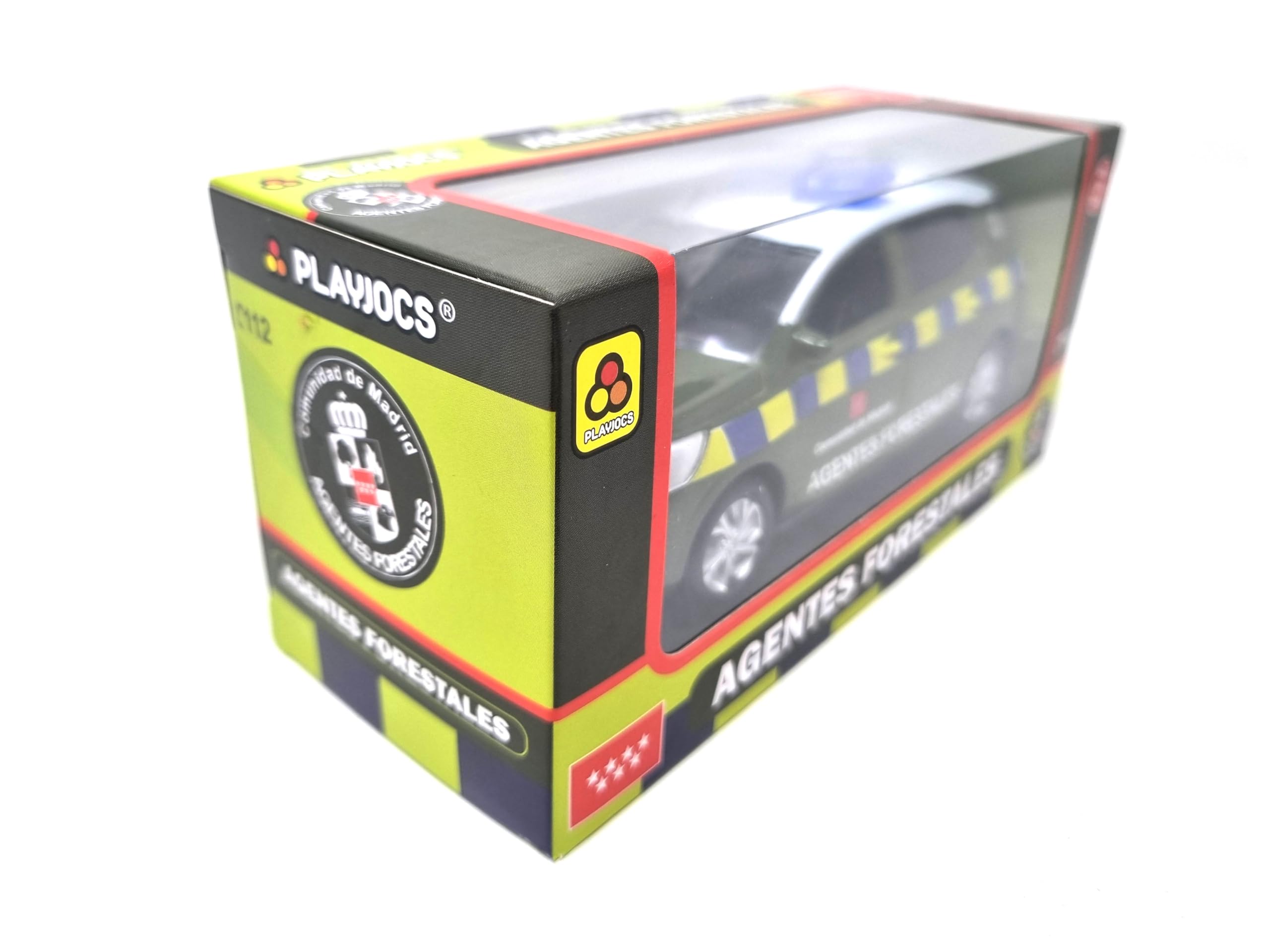 PLAYJOCS GT-8135 Fourgon Garde Urbaine - Véhicule Miniature En Métal Et Plastique - Portes Avant Ouvrantes - 15