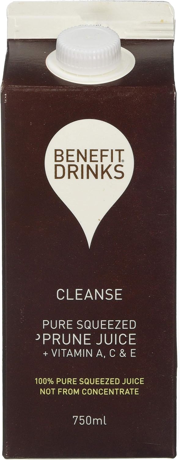 Benefit Drinks 100 Not from Concentrate Pure Prune Juice 6 x 750ml