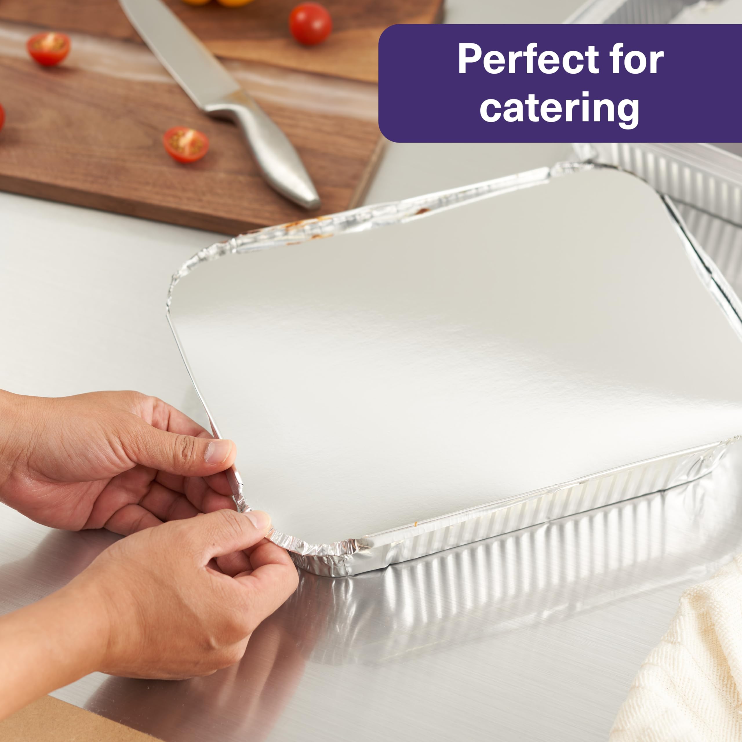 LATERN 20 Aluschalen Backformen - Große Alu Backschalen