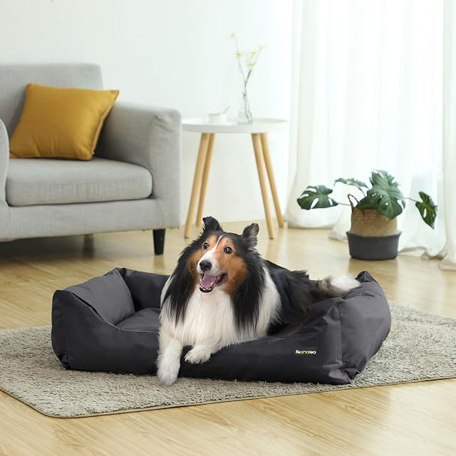 Foto 2 de 7 de FEANDREA Cama Cómoda para Mascotas, Casa para Perros, Sofá para Perros, 100 x 70 cm PGW28H