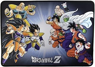 ABYSTYLE Dragon Ball Z Saiyan Anime Gaming Mousepad 14" x 10" Rectangle Non-Slip Rubber Desktop Computer Game DBZ Mouse Mat Office Desk Accessories (Saiyan Gaming Mousepad)