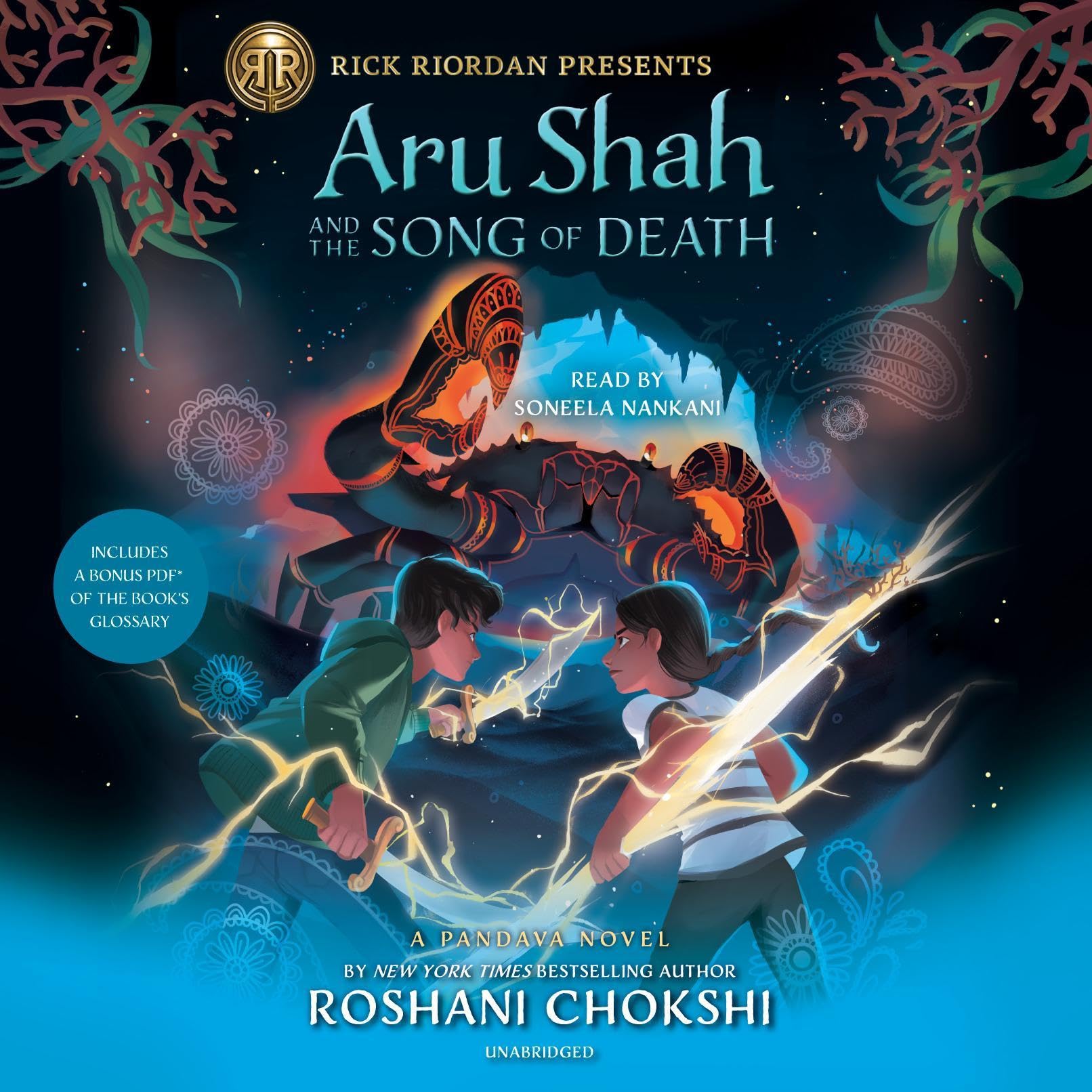 Cover art for Aru Shah and the Song of Death