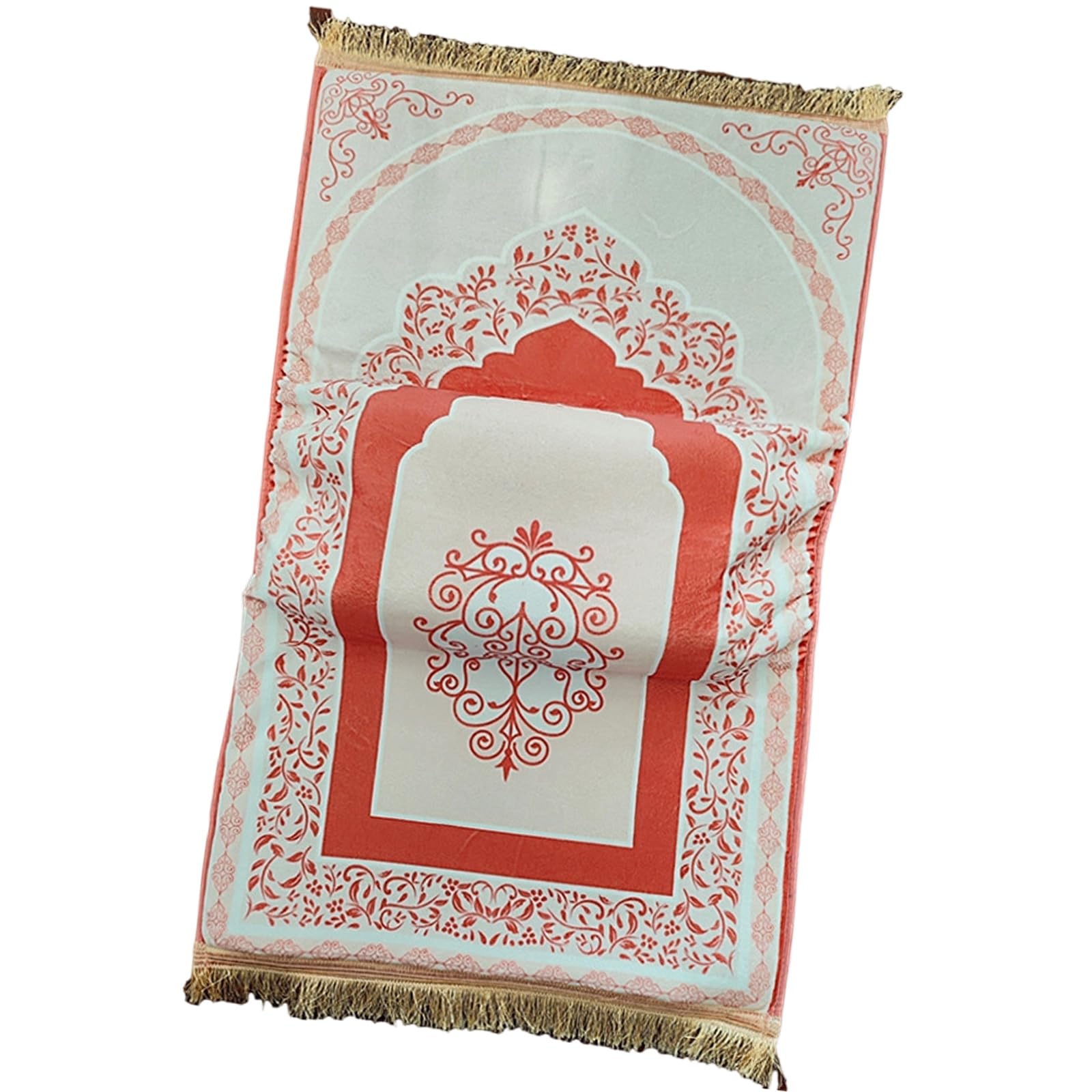 Tapis de prière à Usage Domestique, Facile à Entretenir, antidérapant 8 cm Extra épais, 70x110 cm en Polyester Anti-dérapant Tapis de prière