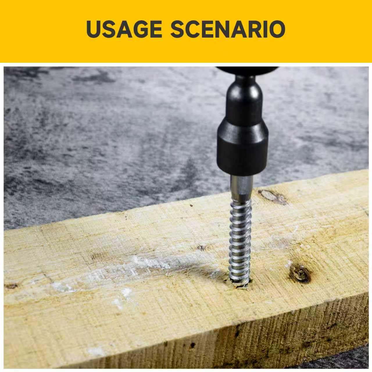 3/8" Stainless Steel Lag Bolts - 50 Sets -6