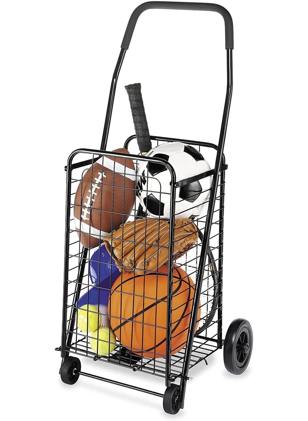 Dubai Gallery Portable Shopping Trolley With Folding Wheels, Folding Grocery Storage Cart, Daily Hand Carry Cart