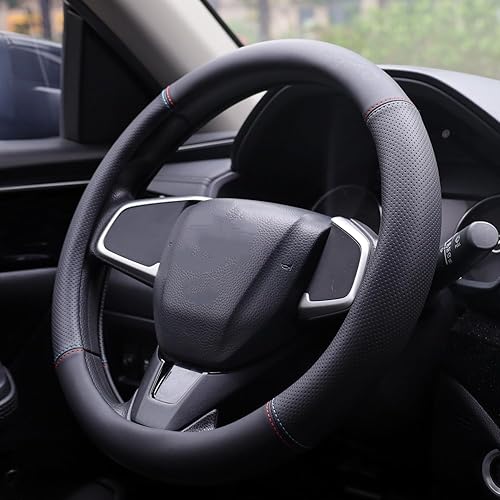 Miniatura 3 de Funda para volante de automóvil para Mazda CX5CX-5 CX50CX-50 CX3CX-3 CX30CX-30 CX9CX-9 Mazda 3 Mazda 5 Mazda 6 MX-5 Miata CX-7 RX-8 GS GT Sport