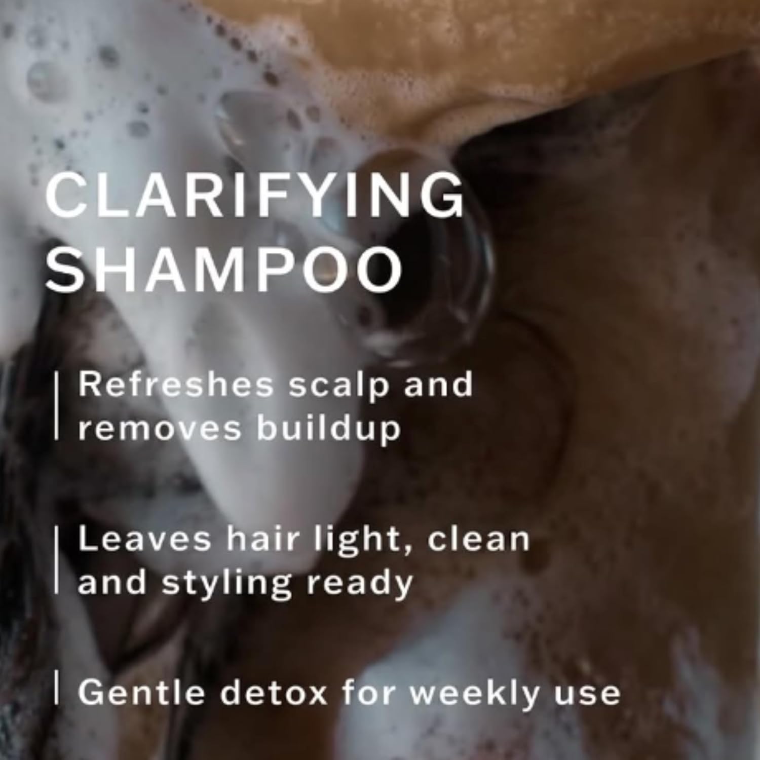 SACHAJUAN Clarifying Shampoo | Deep Cleanse for Buildup, Oil & Impurities | Leaves Hair Light, Clean & Refreshed | Vegan & Sulfate-Free | 250 ml 8.4 fl oz - Image 3