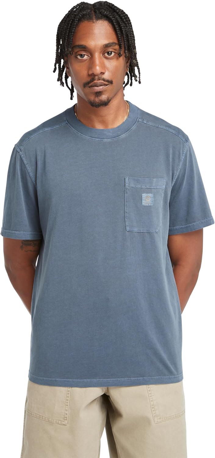 Timberland Mens Merrymack River Chest Pocket T-Shirt