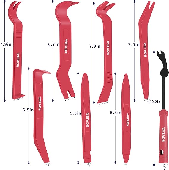Interior Peeling. Wetado Interior Lining Peeling Set. Interior Lining Removal. Panel Peeling. Resin-made. Car Interior Lining Removal Tool. Installation and Removal Tool. Car Maintenance. Also