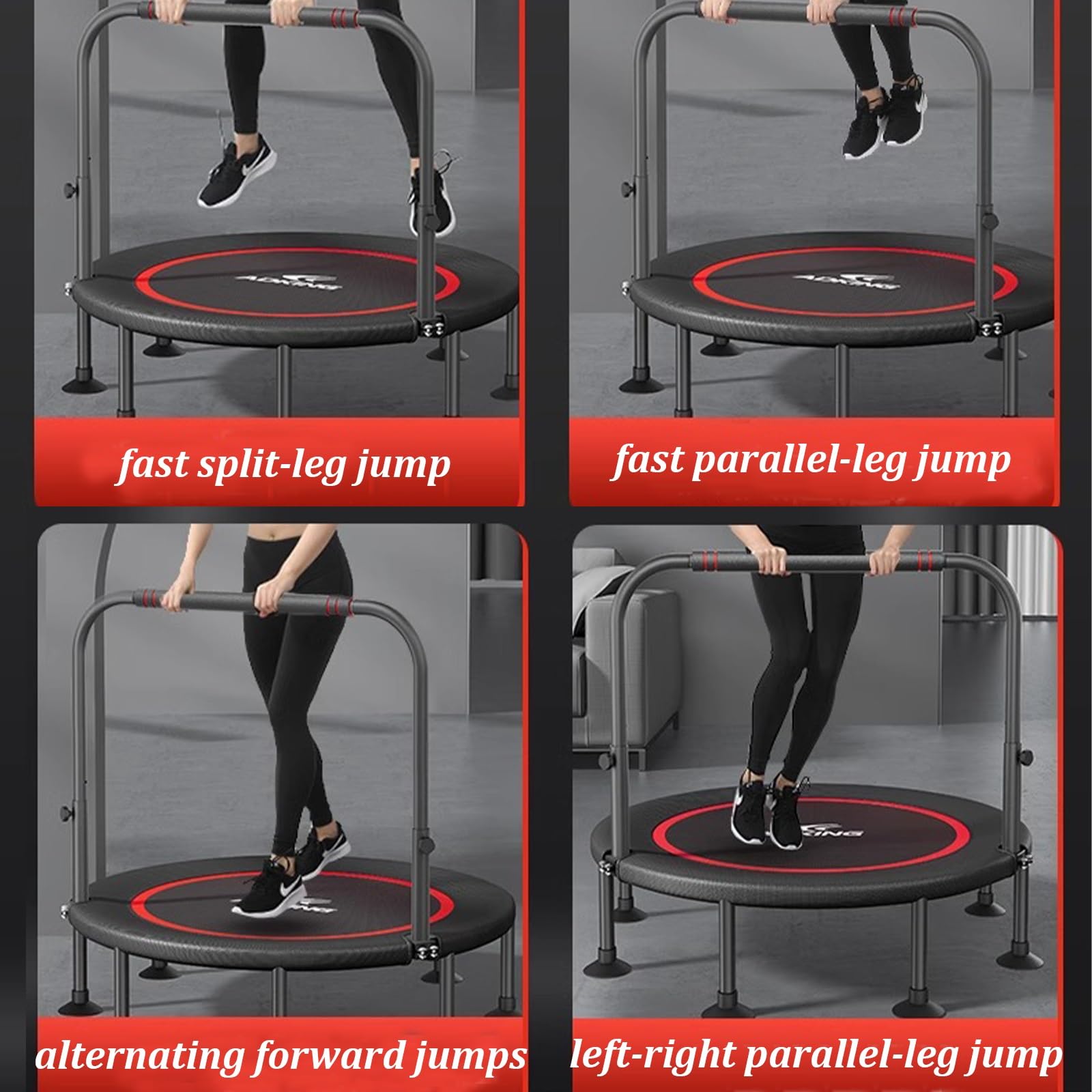 Faltbare Outdoor-Fitness, hochelastisch und leise, perfekt für Erwachsene, drinnen und draußen, ideal für Heim- und Garten-Workouts