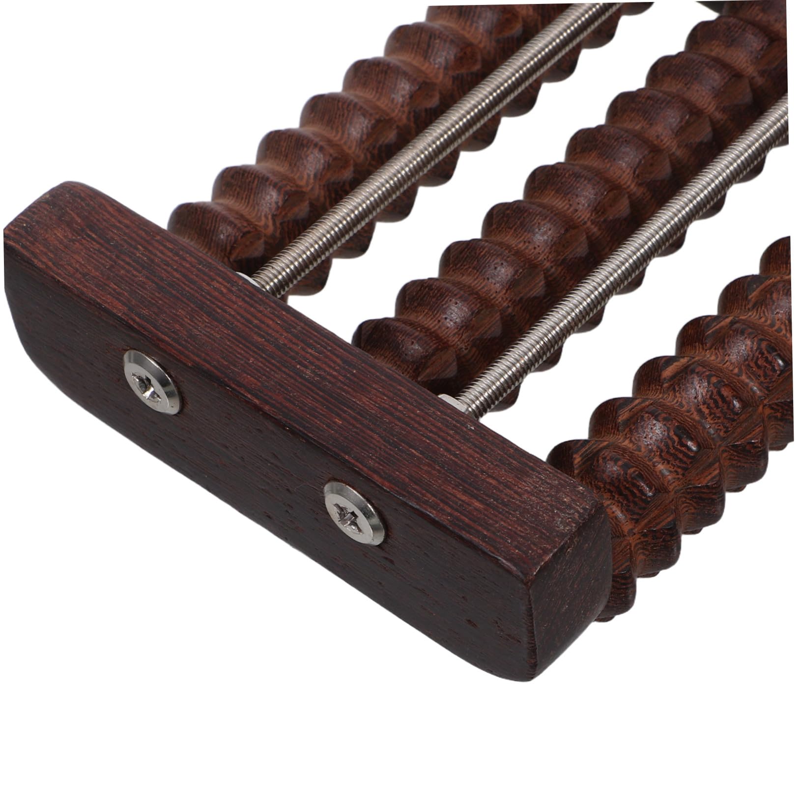 Massaggiatore in Legno per Piedi e Polpacci Roller Acupressione Silenzioso per Rilassamento Muscolare e Stimolazione della Pianta del Piede Portatile per Casa Ufficio e Viaggi