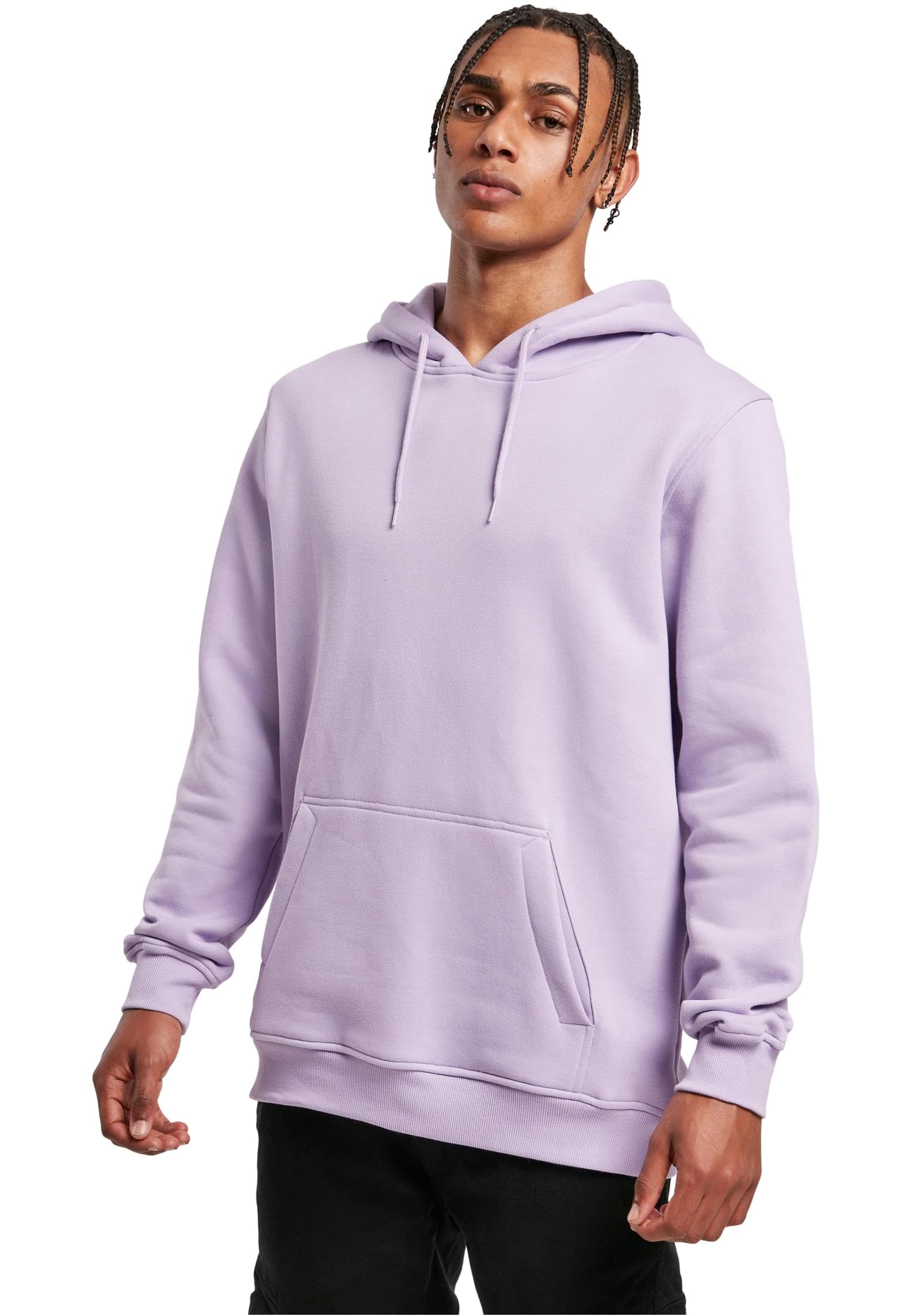 Build your Brand Men's Heavy Hoody, fliederfarben, 4XL Lilac