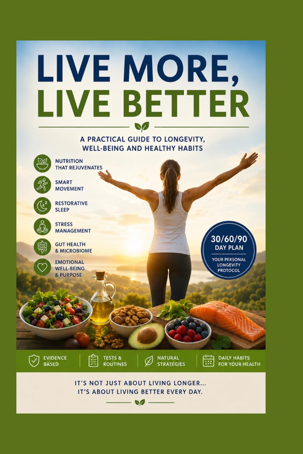 LONGEVITY The Science of Living Better and Longer: A Complete Guide to Healthy Aging, Vitality, and Life Extension