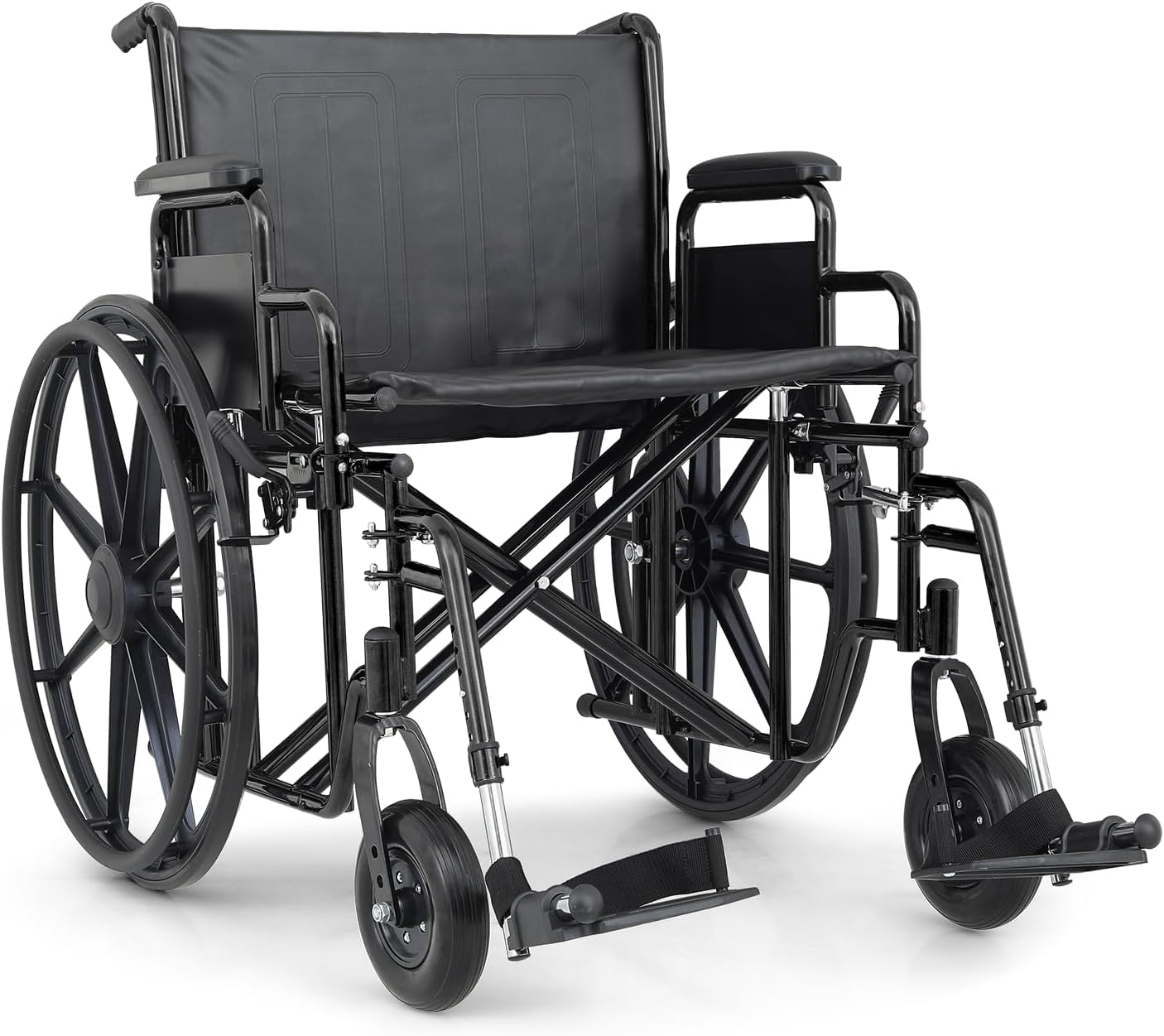 YGNVMCXJG Transport Wheelchair Lightweight Foldable for Adults, Travel Wheelchair with Folding Design, Portable Transport Chair for Seniors