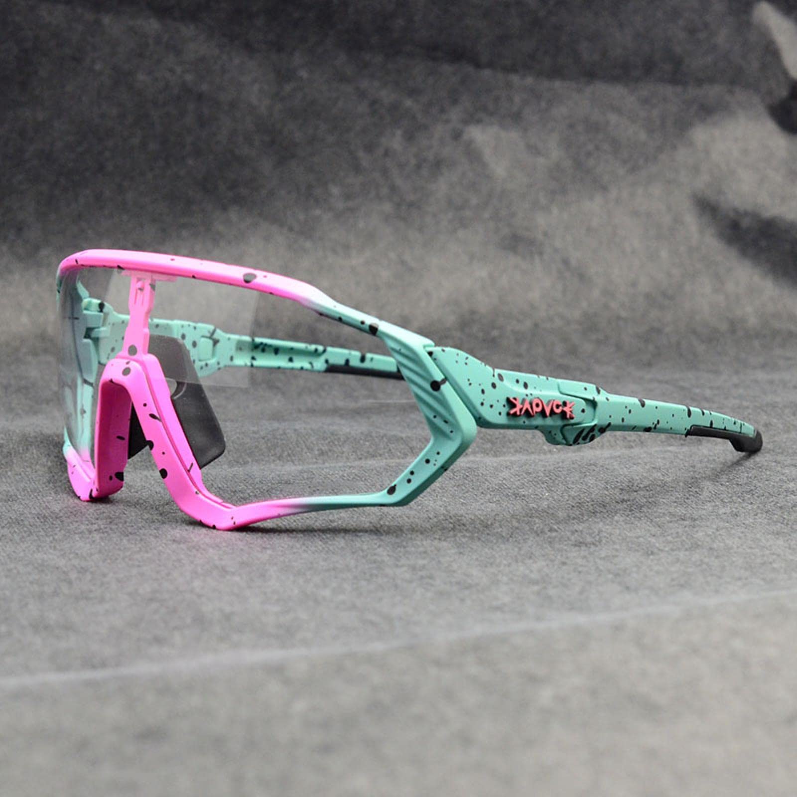 6 Soczewek Fotochromowych Polaryzacyjnych Okulary Rowerowe Męskie Damskie Sportowe Gogle MTB