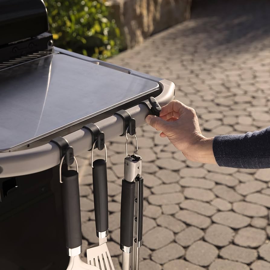 Amazon.com : Weber Works Organizer Kit – Rail‑Mounted Grill
