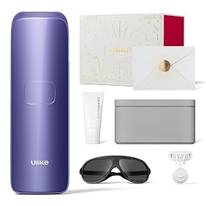 Ulike Laser Hair Removal Air 3 IPL Hair Removal with Gift Set Sapphire Ice-Cooling for Nearly Painless Treatment