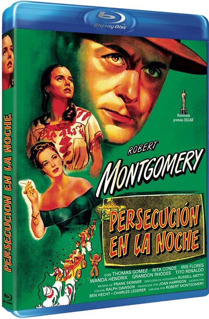 Persecucion en la noche Blu-ray pelicula de suspense suspense retro y coleccionismo de cine