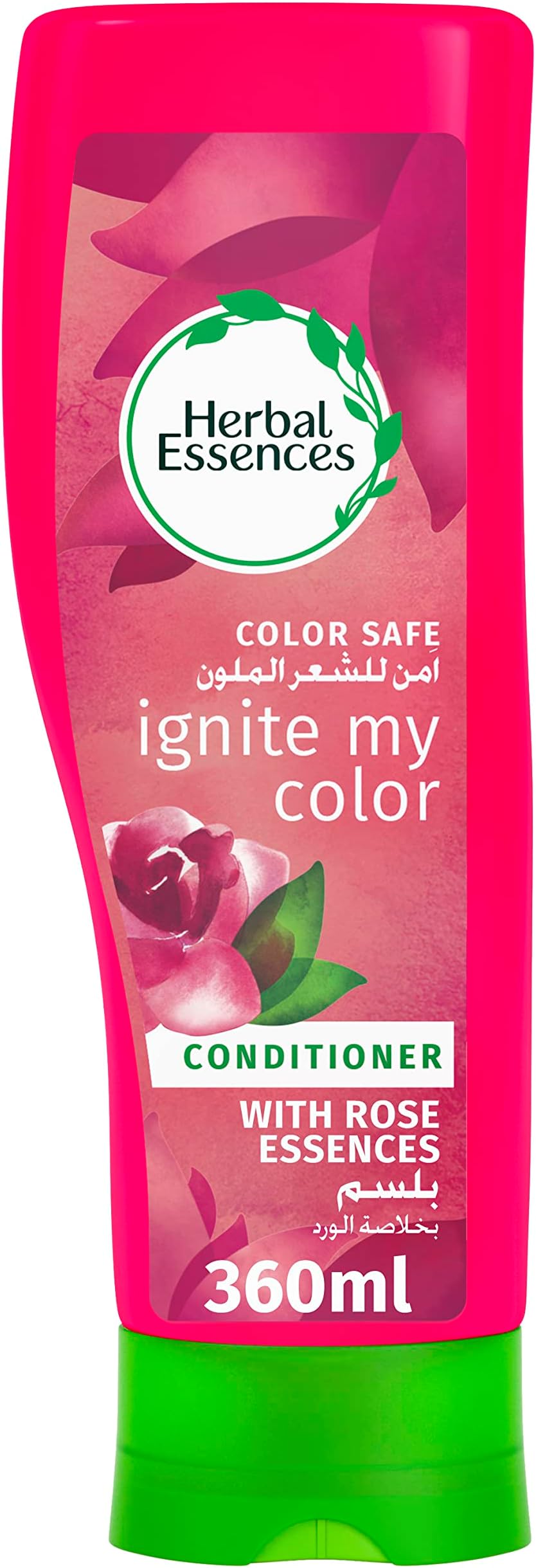 Herbal Essences Ignite My Color Vibrant Color Conditioner with Rose Essences for Colored Hair, 360 ml