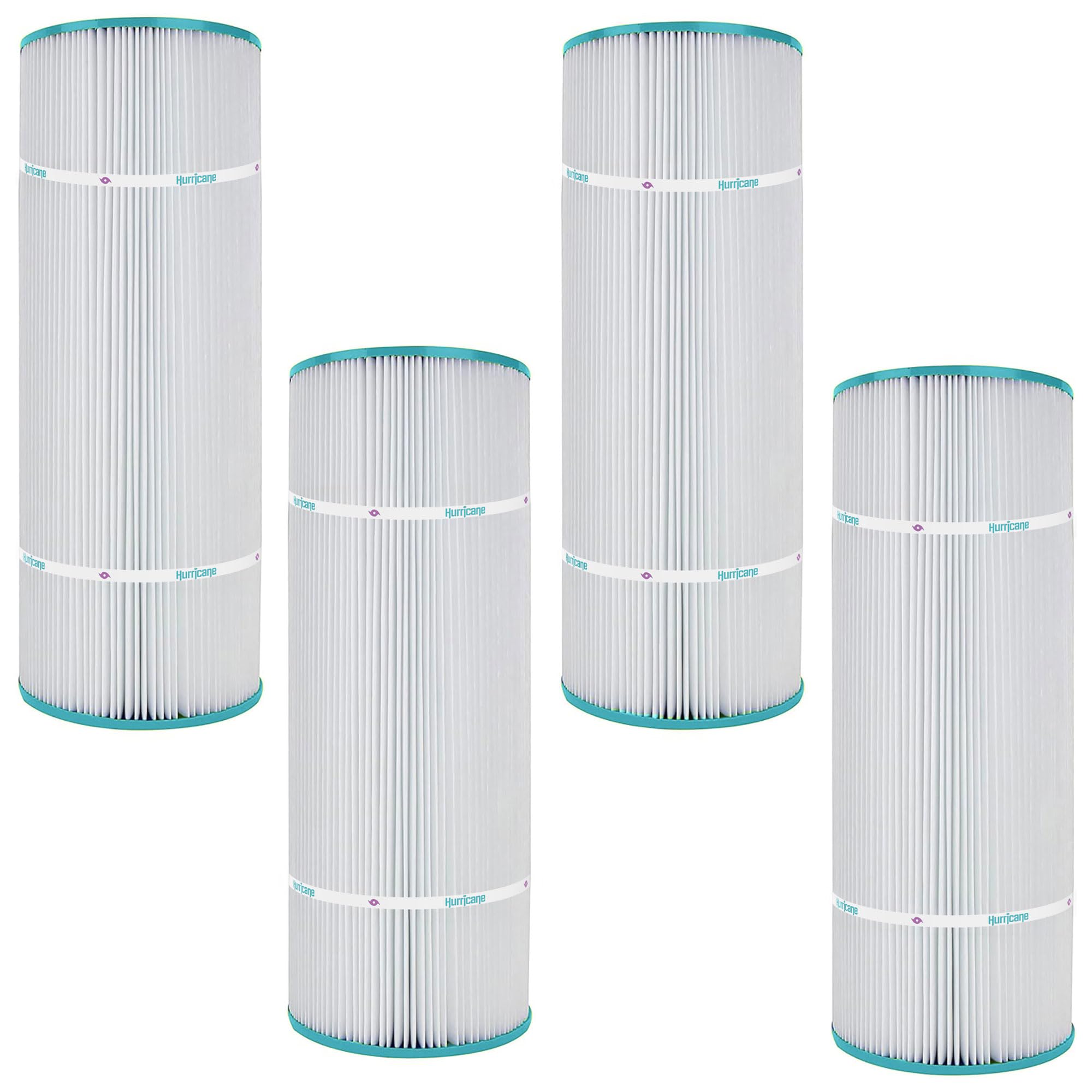 Hurricane Filters 4 Pack HF7470-04 Advanced Pool Filter Cartridge - Replacement for PCC80, Unicel C-7470, Filbur FC-1976, Pentair Clean & Clear 320