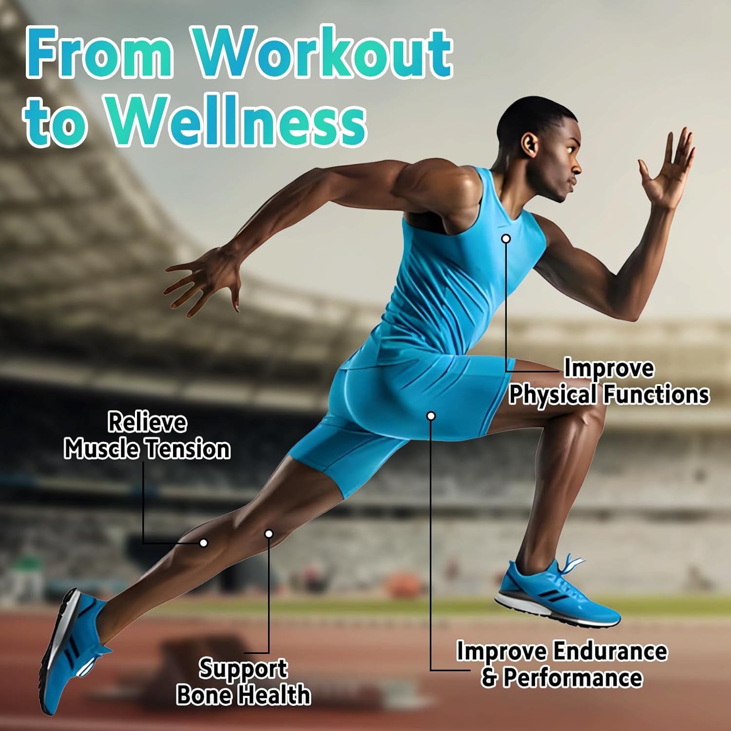 HMB and L-Leucine Gummies, 4000mg HMB and Leucine Supplements Amino Acid Gummies for Men & Women, Support Muscle Growth, Muscle Relief and Workout Recovery, Sugar-Free, Vegan, Apple Flavor, 120 Count - Image 3