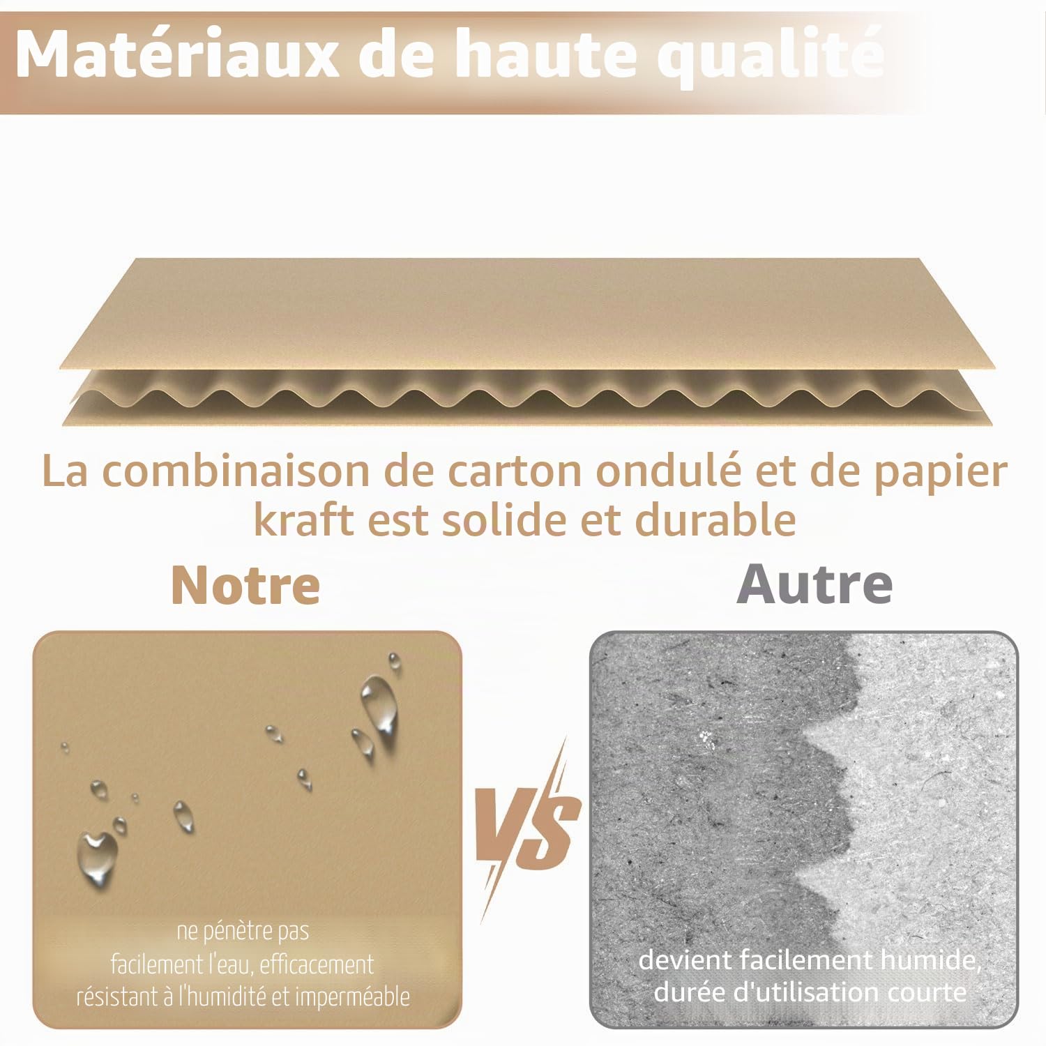 ACXIN Lot de 20 boîtes à chaussures empilables - Tiroirs avec fenêtre transparente - Carton en papier kraft - 34,5 x 23,5 x 13,5 cm