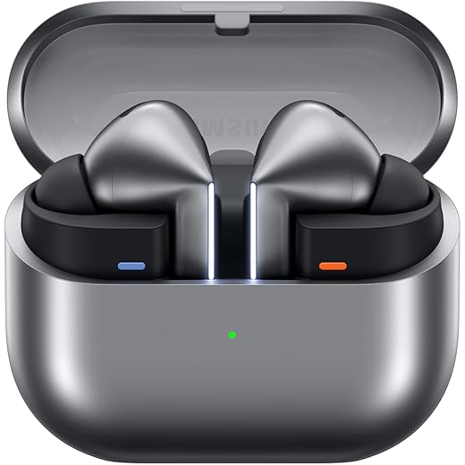 Samsung Galaxy Buds3 Pro| Silver| Wireless Earbuds| Powered by Galaxy AI| IP57| Active Noise Cancellation| Adaptive Noise Control| 37hrs Battery| 360 Surround Sound| Pinch Controls| Galaxy Ecosystem