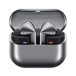 Samsung Galaxy Buds3 Pro Wireless Earbuds, Powered by Galaxy AI, IP57, Active Noise Cancellation, Adaptive Noise Control, 37hrs Battery, 360 Surround Sound, Pinch Controls, Galaxy Ecosystem, Silver