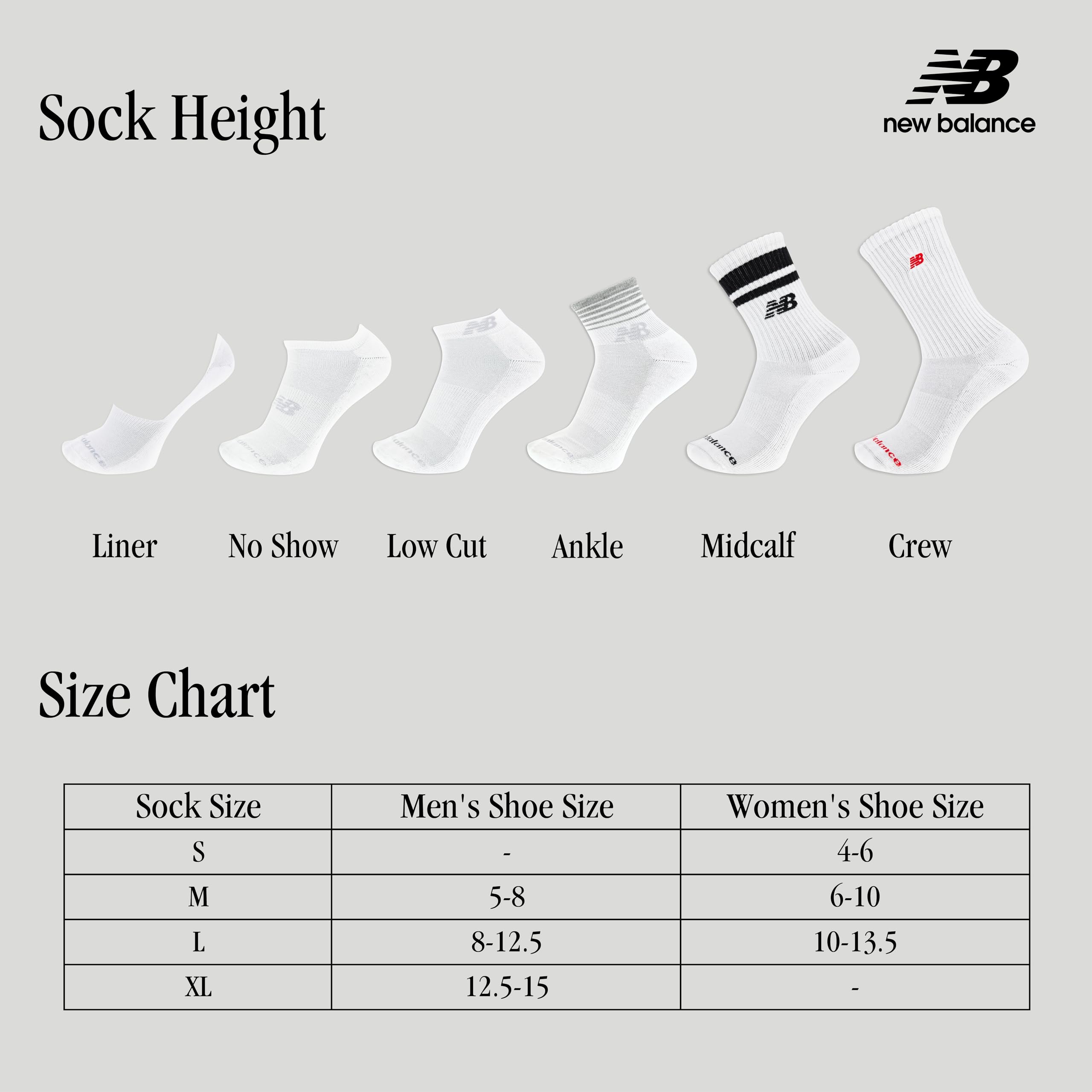 New Balance Women's Performance Cushioned Low Cut Socks - 6 & 12 Pairs - Moisture Wicking Low Cut 6 Pair