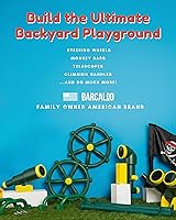 Vista 7 de Barcaloo Juego de prismáticos para patio de recreo, accesorios para niños, equipo de gimnasio de jungla al aire libre, accesorio para juegos, casa