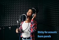 Vista 5 de Paquete de 120 cintas de espuma de doble cara, cinta de montaje de almohadilla fuerte, cinta de espuma autoadhesiva, cinta de espuma fuerte