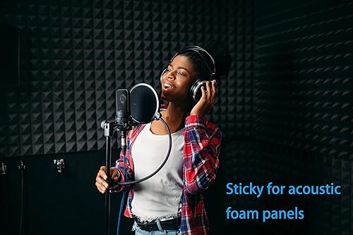 Miniatura 5 de Paquete de 120 cintas de espuma de doble cara, cinta de montaje de almohadilla fuerte, cinta de espuma autoadhesiva, cinta de espuma fuerte