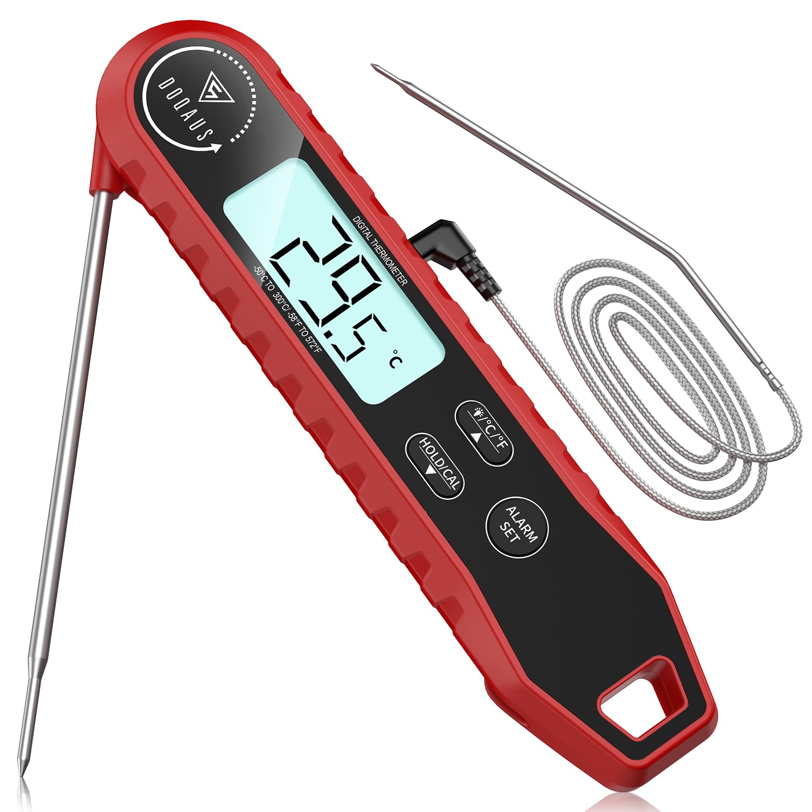 doqaus thermomètre cuisine double sonde