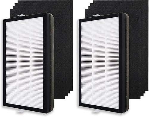 PUREBURG Filtro de repuesto compatible con filtro Filtrete F1 compatible con purificadores de aire FAP-C01-F1 y FAP-T02-F1 FAPF-F2-A FAP-C01-F2 y