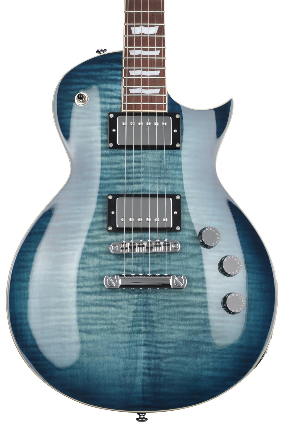 Amazon.co.jp: ESP LTD Eclipse EC-256FM - シースルーコバルトブルー