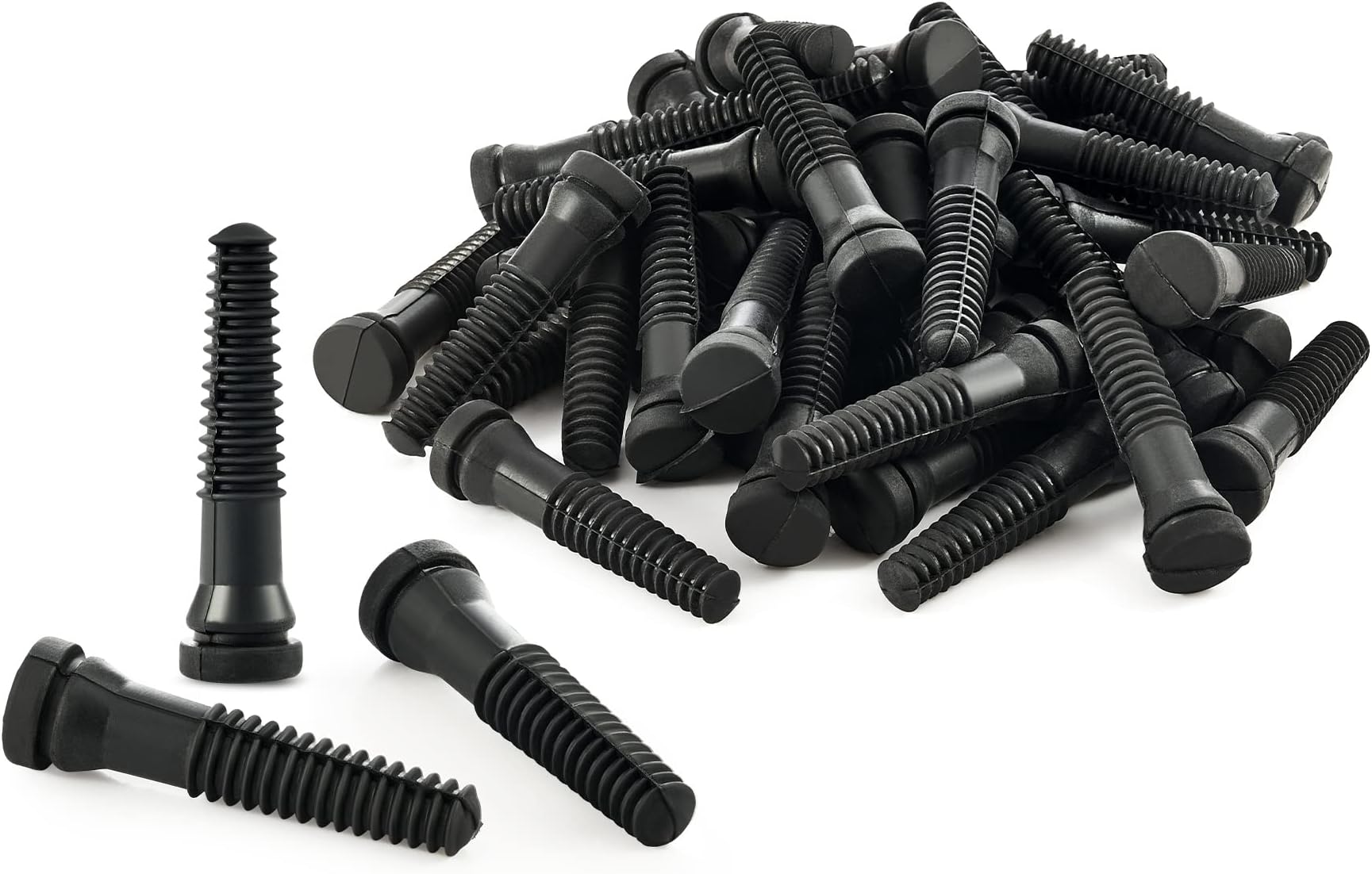 CREWORKS Chicken Plucker Fingers 150 Pcs, Rubber Plucking Fingers for Chicken Plucker Machine with 3/4 Inch Holes, Flexible Feather Removal Attachments for Chickens Turkeys Ducks Geese Quail Poultry