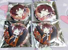 DIABOLIK LOVERS ディアラバ 逆巻アヤト 缶バッジ Amazon.co.jp: DIABOLIK LOVERS ディアラバ 逆巻 アヤト 周年 缶