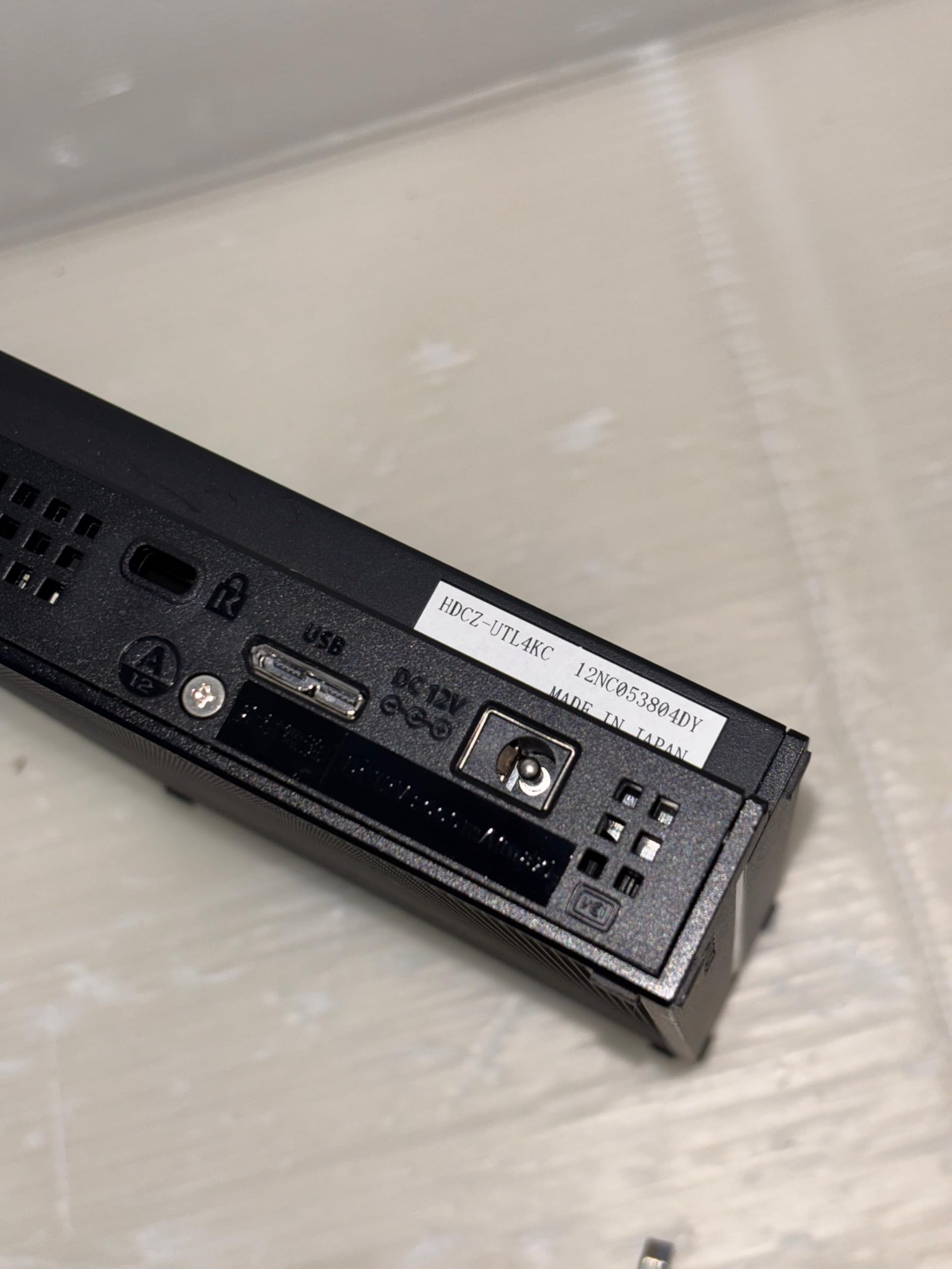 Amazon | HDCZ-UTL4KC 外付けHDD 4TB USB3.1Gen1(USB3.0) USB2.0接続