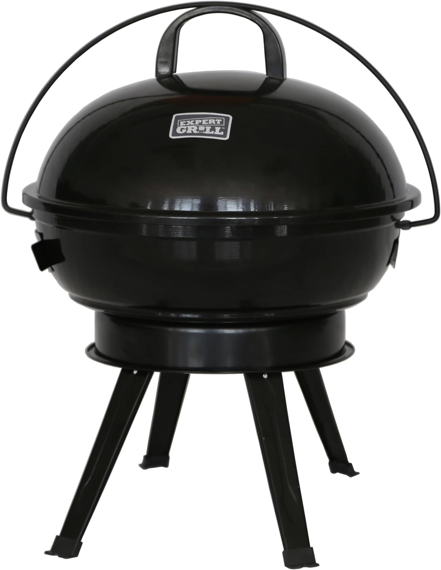 Expert Grill XG17-096-034-00 14.5" Dome Charcoal Grill, Black